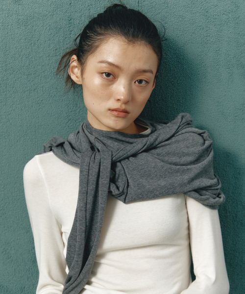 EN OR（エンオール）の「STRETCH RAGLAN T-SHIRTS - IVORY（Tシャツ/カットソー・レディース・その他・FREE）」の5枚目の写真
