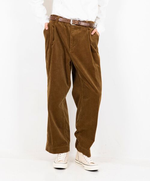 HYSTERIC GLAMOUR(ヒステリックグラマー)の「1タックスラックスパンツ(スラックス・メンズ・ブラック/ブラウン・SMALL/MEDIUM/LARGE)」の5枚目の写真
