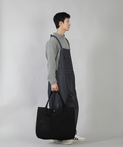 SAINTCREW(セントクルー)の「ラウンドボリュームペンタゴンポケットエコバッグ RVP-146 ブラック(エコバッグ/サブバッグ・メンズ・その他・フリー)」の5枚目の写真