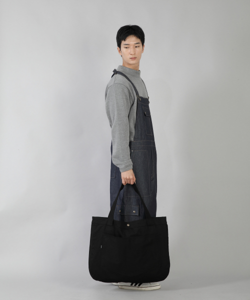 SAINTCREW(セントクルー)の「ラウンドボリュームペンタゴンポケットエコバッグ RVP-146 ブラック(エコバッグ/サブバッグ・メンズ・その他・フリー)」の6枚目の写真