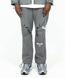 CODE I'M（コードアイエム）の「セミワイドフィットヘビーウェイトジッパーポケットカーゴパンツグレー（スウェットパンツ）」