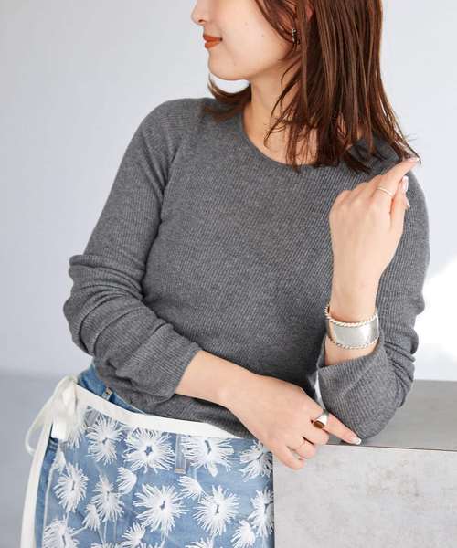 WEB限定/追加3》スイビハイゲージプルオーバー（ニット/セーター