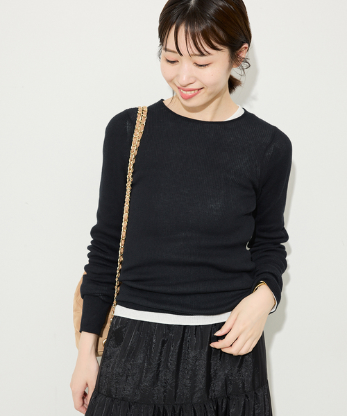 WEB限定/追加3》スイビハイゲージプルオーバー（ニット/セーター