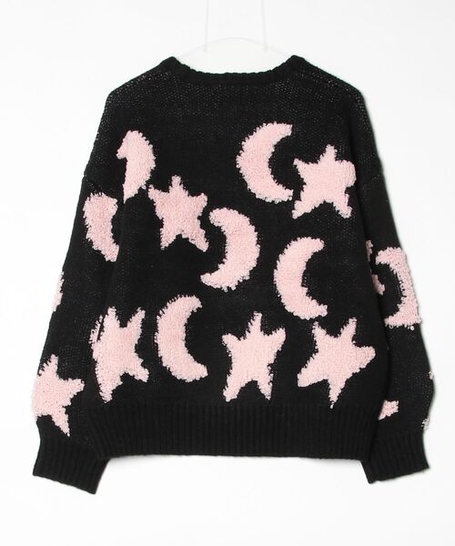 ROSE BUD（ローズバッド）の「MOTIF JACQUARD KNIT（ニット/セーター