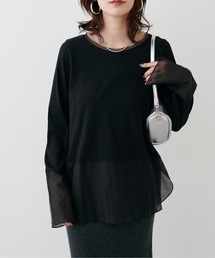 LARUTA | 【LARUTA】シアードッキングロンT(Tシャツ/カットソー)