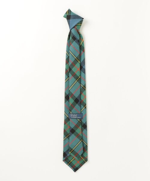 POLO RALPH LAUREN(ポロ ラルフ ローレン)の「ヴィンテージインスパイアード タータン ウール ネクタイ(ネクタイ・メンズ・ブルー・ONE)」の5枚目の写真