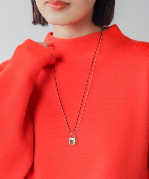 Bou Jeloud（ブージュルード）の「ワントップ２連ネックレス（ネックレス・レディース・シルバー/ゴールド・ONESIZE）」の10枚目の写真