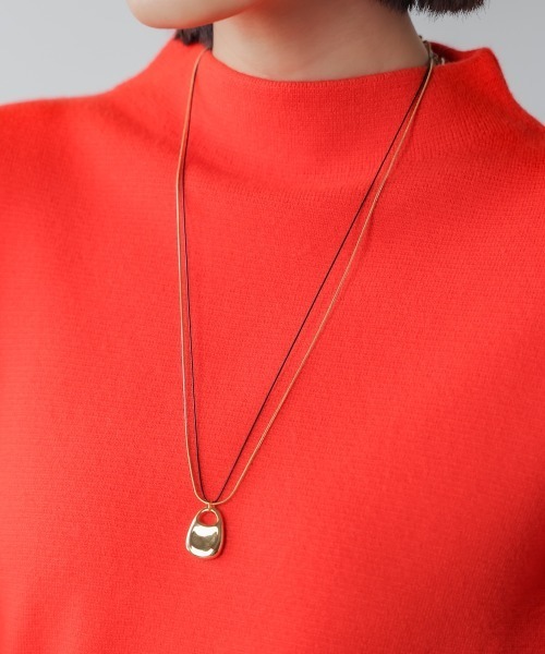 Bou Jeloud（ブージュルード）の「ワントップ２連ネックレス（ネックレス・レディース・シルバー/ゴールド・ONESIZE）」の11枚目の写真