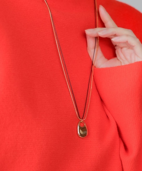 Bou Jeloud（ブージュルード）の「ワントップ２連ネックレス（ネックレス・レディース・シルバー/ゴールド・ONESIZE）」の12枚目の写真
