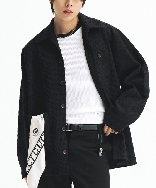 LA MER MA MAISON(ラメルマメゾン)の「LA MER MA MAISON/FRENCHジャケット(ブルゾン・メンズ・その他1/ブラック・MEDIUM/LARGE)」の1枚目の写真