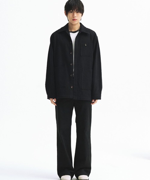 LA MER MA MAISON(ラメルマメゾン)の「LA MER MA MAISON/FRENCHジャケット(ブルゾン・メンズ・その他1/ブラック・MEDIUM/LARGE)」の4枚目の写真
