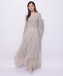 アプワイザーリッシェ ロングワンピース 美品✨】アプワイザーリッシェ トレンチライクプリーツワンピース