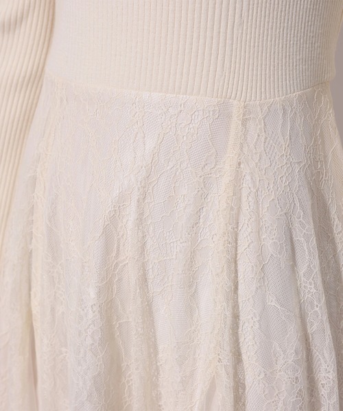 Rirandture(リランドチュール)の「チュールレースドッキングワンピース(ワンピース・レディース・ベージュ系その他/ピンク系その他/ブルー系その他3/ブラック系その他2・1/2)」の13枚目の写真