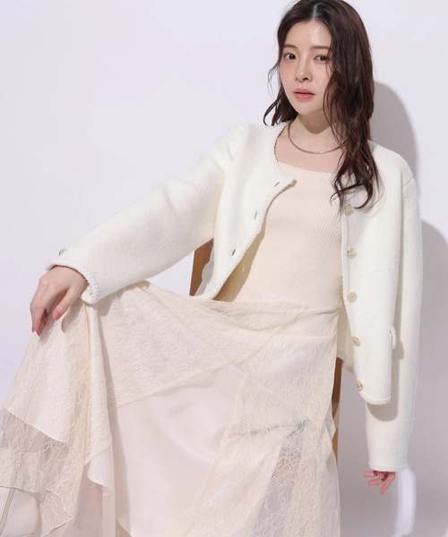 Rirandture(リランドチュール)の「チュールレースドッキングワンピース(ワンピース・レディース・ベージュ系その他/ピンク系その他/ブルー系その他3/ブラック系その他2・1/2)」の20枚目の写真