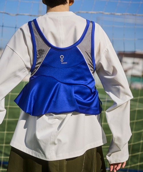 OMMO(オーエムエムオー)の「TUCK LONG SLEEVE TOP(Tシャツ/カットソー・レディース・ブラック/グレー/ホワイト・F)」の15枚目の写真