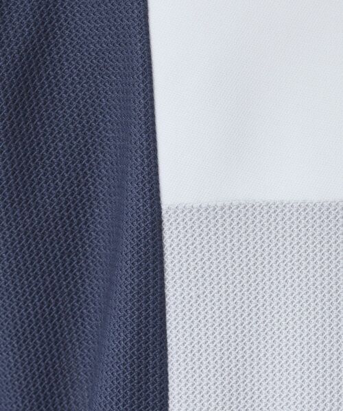 THE SHOP TK （ザ ショップ ティーケー ）の「【ちょうどいいカジュアル】パネルブロッキング長袖Tシャツ（Tシャツ/カットソー・メンズ・ライトグレー系4/ホワイト系7/ネイビー系4・02/03/04）」の7枚目の写真