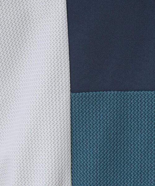 THE SHOP TK （ザ ショップ ティーケー ）の「【ちょうどいいカジュアル】パネルブロッキング長袖Tシャツ（Tシャツ/カットソー・メンズ・ライトグレー系4/ホワイト系7/ネイビー系4・02/03/04）」の11枚目の写真