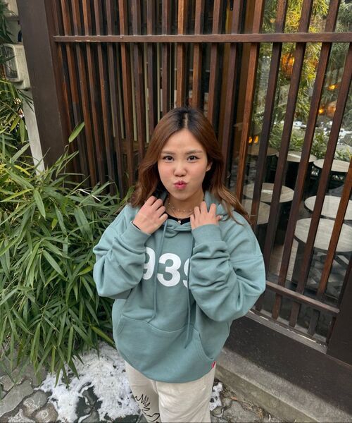 ARCHIVE BOLD(アーカイブボールド)の「939 LOGO HOOD(MINT)(パーカー・レディース・その他・SMALL/MEDIUM/LARGE/X-LARGE)」の10枚目の写真