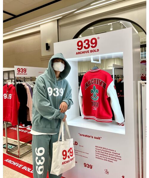 ARCHIVE BOLD(アーカイブボールド)の「939 LOGO HOOD(MINT)(パーカー・レディース・その他・SMALL/MEDIUM/LARGE/X-LARGE)」の11枚目の写真
