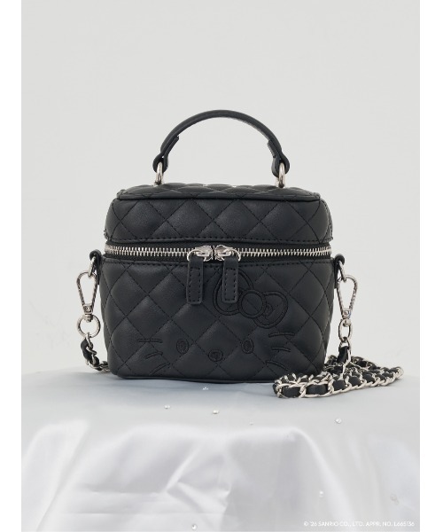 Darich（ダーリッチ）の「Hello Darich キルティングスクエアミニバッグ（ショルダーバッグ・レディース・ホワイト/ブラック・FREE）」の20枚目の写真