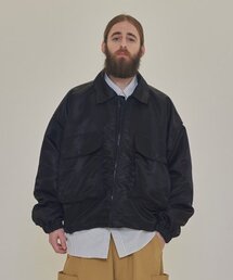 CARGOBROS（カーゴブロス）の「CBポケット春用ボンバージャケット（ブラック）（MA-1）」