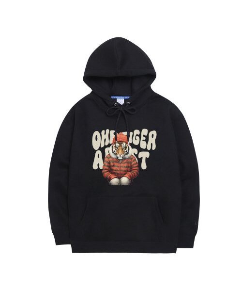 OHP(ワンハンドレッドパーセント)の「OHP x HARMONIA タイガーストリート 裏起毛 フードパーカー(パーカー・メンズ・その他・M/L/2XL/XL)」の2枚目の写真