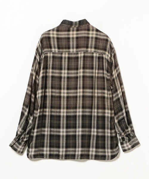 BEAMS BOY(ビームスボーイ)の「maturely / ブリーチ ストラップ ロングスリーブ(シャツ/ブラウス・レディース・チャコールグレー/ブルー・ONE SIZE)」の18枚目の写真
