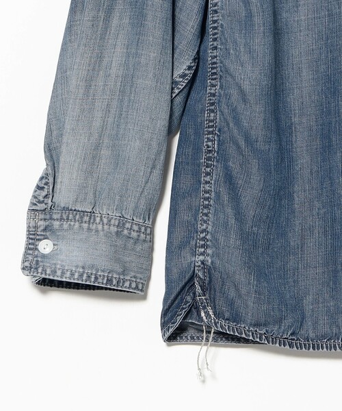 BEAMS BOY(ビームスボーイ)の「maturely / ブリーチ ストラップ ロングスリーブ(シャツ/ブラウス・レディース・チャコールグレー/ブルー・ONE SIZE)」の22枚目の写真