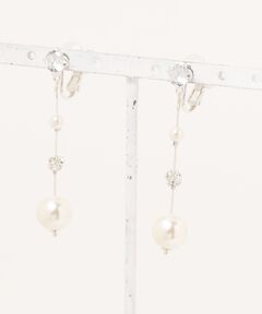 formformaオリジナル/フリンジ型パールイヤリング