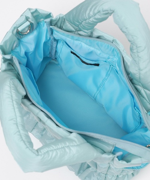 GLOBAL WORK（グローバルワーク）の「推しごとギャザーミニトート/629375（トートバッグ・レディース・チャコールグレー/ブラック/ライトブルー/パープル系その他2・FREE）」の19枚目の写真