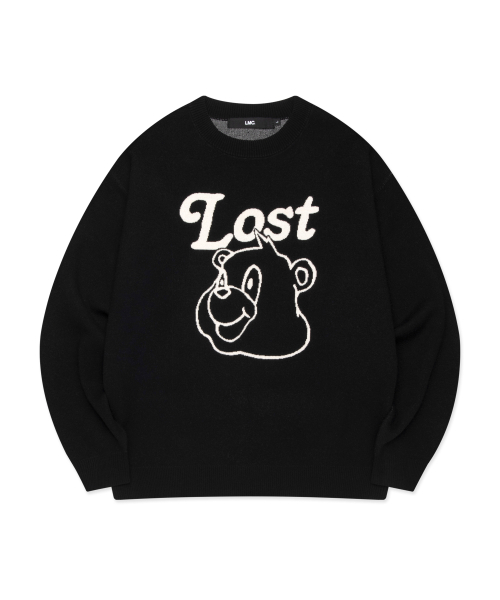 LMCの「BEAR FACE KNIT SWEATER black(ニット/セーター・レディース・その他・S/M/L)」の1枚目の写真
