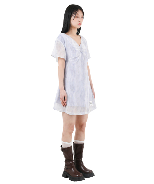 KATHARSIS(カタルシス)の「シフォンミニワンピースライトパープル ONE SIZE(ワンピース・レディース・その他・ONE SIZE)」の4枚目の写真