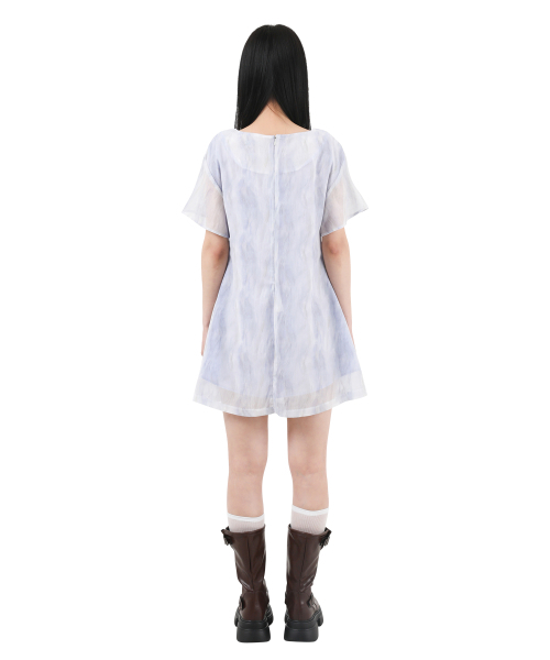 KATHARSIS(カタルシス)の「シフォンミニワンピースライトパープル ONE SIZE(ワンピース・レディース・その他・ONE SIZE)」の5枚目の写真