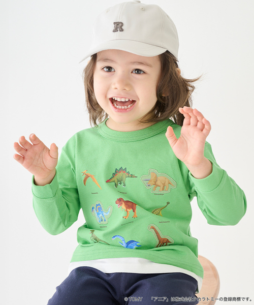 petit main(プティマイン)の「【TOMICA・ANIA】グラフィック長袖Tシャツ(Tシャツ/カットソー・キッズ・ネイビー/グリーン/ライトベージュ・120cm/100cm/90cm/130cm/110cm/80cm)」の17枚目の写真