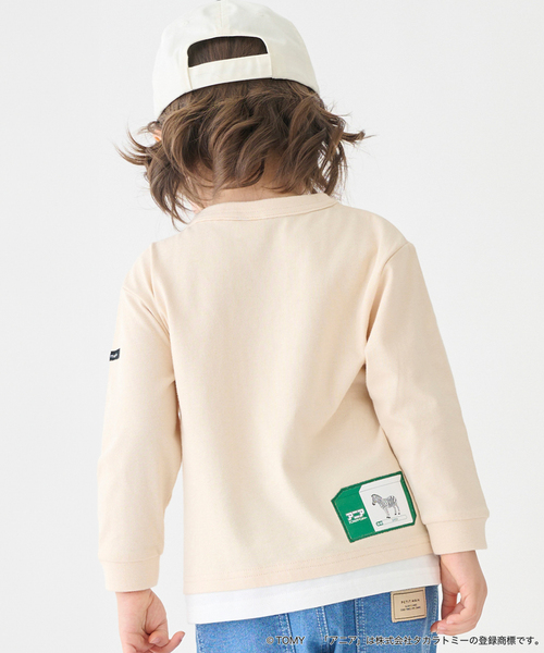 petit main(プティマイン)の「【TOMICA・ANIA】グラフィック長袖Tシャツ(Tシャツ/カットソー・キッズ・ネイビー/グリーン/ライトベージュ・120cm/100cm/90cm/130cm/110cm/80cm)」の20枚目の写真