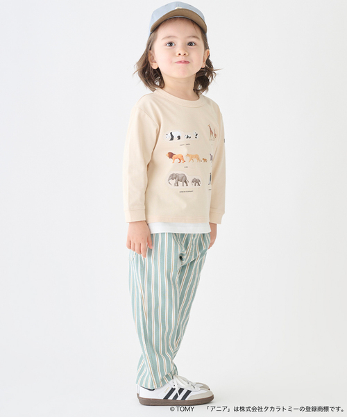 petit main(プティマイン)の「【TOMICA・ANIA】グラフィック長袖Tシャツ(Tシャツ/カットソー・キッズ・ネイビー/グリーン/ライトベージュ・120cm/100cm/90cm/130cm/110cm/80cm)」の21枚目の写真