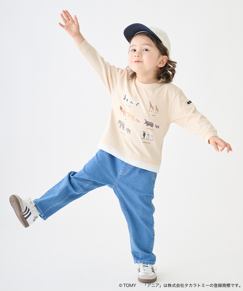 petit main(プティマイン)の「【TOMICA・ANIA】グラフィック長袖Tシャツ(Tシャツ/カットソー・キッズ・ネイビー/グリーン/ライトベージュ・120cm/100cm/90cm/130cm/110cm/80cm)」の22枚目の写真