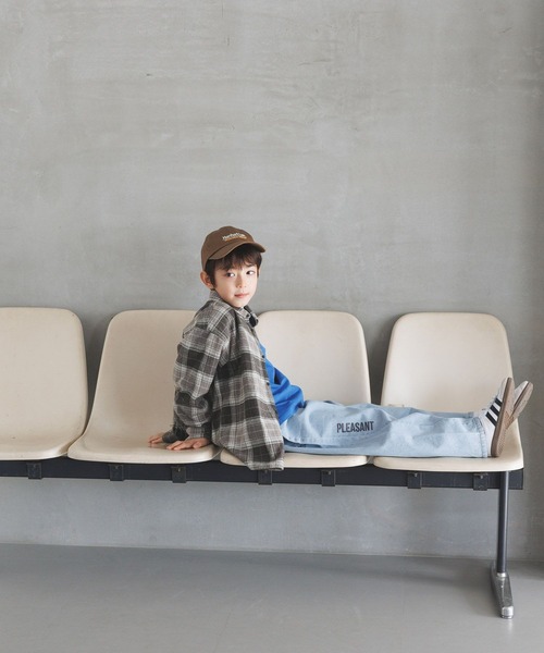 BAYFLOW（ベイフロー）の「[素材とデザインをアップデート!!]アソート加工デニム(KIDS)（デニムパンツ・キッズ・ブルー/ライトブルー/ブルーグリーン・140cm/130cm/120cm/110cm/150cm）」の15枚目の写真