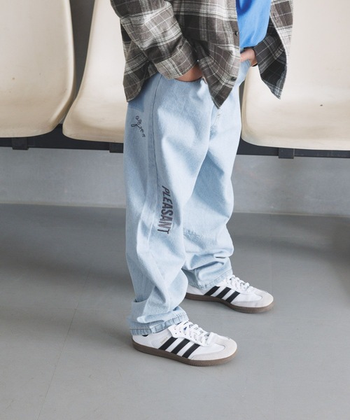 BAYFLOW（ベイフロー）の「[素材とデザインをアップデート!!]アソート加工デニム(KIDS)（デニムパンツ・キッズ・ブルー/ライトブルー/ブルーグリーン・140cm/130cm/120cm/110cm/150cm）」の22枚目の写真