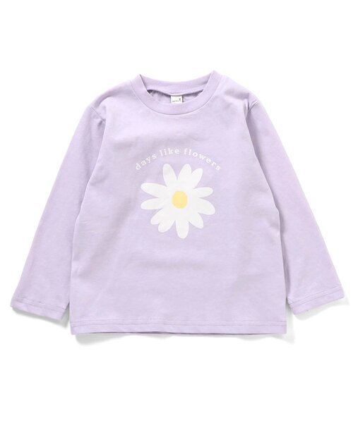 apres les cours（アプレレクール）の「アソートモチーフTシャツ/7days Style_ジュニア対応（Tシャツ/カットソー・キッズ・ピンク/ラベンダー/イエロー/グレー/アイボリー・80/90/100/110/120/130/140）」の17枚目の写真