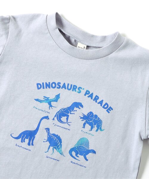 apres les cours（アプレレクール）の「アソートモチーフTシャツ/7days Style_ジュニア対応（Tシャツ/カットソー・キッズ・ピンク/ラベンダー/イエロー/グレー/アイボリー・80/90/100/110/120/130/140）」の21枚目の写真