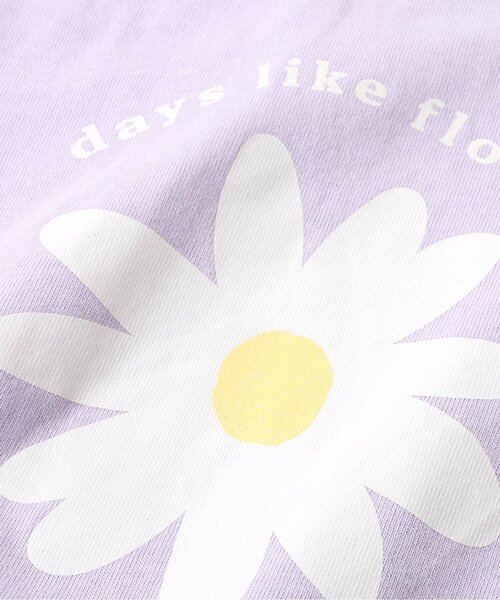 apres les cours（アプレレクール）の「アソートモチーフTシャツ/7days Style_ジュニア対応（Tシャツ/カットソー・キッズ・ピンク/ラベンダー/イエロー/グレー/アイボリー・80/90/100/110/120/130/140）」の22枚目の写真