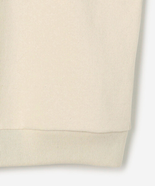 Bshop（ビショップ）の「078 CITE | コットンカシミヤ クルーネックスウェット MEN（スウェット・メンズ・ブラック/アイボリー・L）」の7枚目の写真