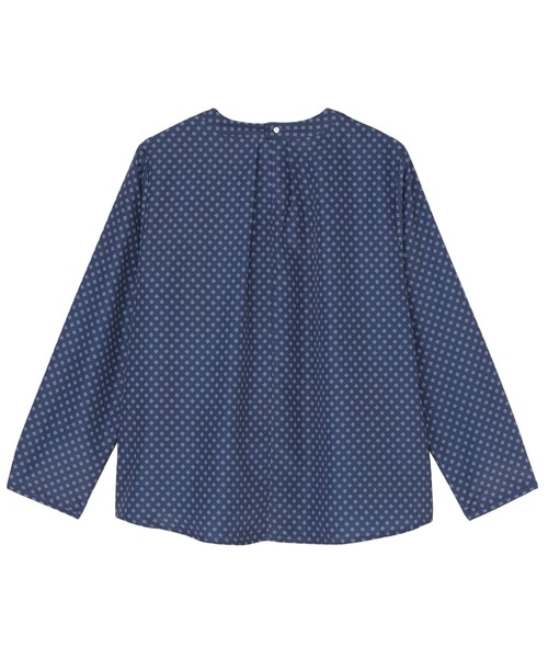 TOKYO SHIRTS(トウキョウシャツ)の「チャーム付き ボウタイ ブラウス(シャツ/ブラウス・レディース・ネイビー/ホワイト・M/LL/L)」の9枚目の写真