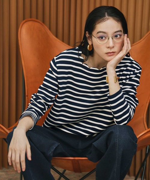 Deuxieme Classe PARISIENNE ボーダーカットソー DEUXIEME CLASSE - Deuxieme Classe PARISIENNEボーダー カットソーの