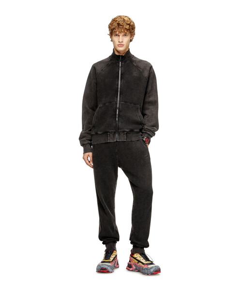 DIESEL(ディーゼル)の「メンズ ジップアップジャケット S-WAFY-ZIP-RAG(その他アウター・メンズ・ブラック系その他・X-SMALL/LARGE/SMALL/MEDIUM/X-LARGE)」の3枚目の写真