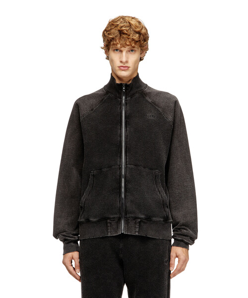 DIESEL(ディーゼル)の「メンズ ジップアップジャケット S-WAFY-ZIP-RAG(その他アウター・メンズ・ブラック系その他・X-SMALL/LARGE/SMALL/MEDIUM/X-LARGE)」の5枚目の写真