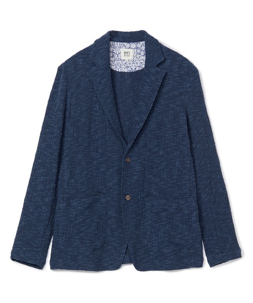 MEN'S BIGI(メンズビギ)の「スラブカールマイヤー 2Bジャケット(テーラードジャケット・メンズ・ネイビー/ブラック・01/02/03/04)」の1枚目の写真