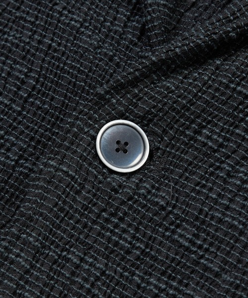 MEN'S BIGI(メンズビギ)の「スラブカールマイヤー 2Bジャケット(テーラードジャケット・メンズ・ネイビー/ブラック・01/02/03/04)」の6枚目の写真