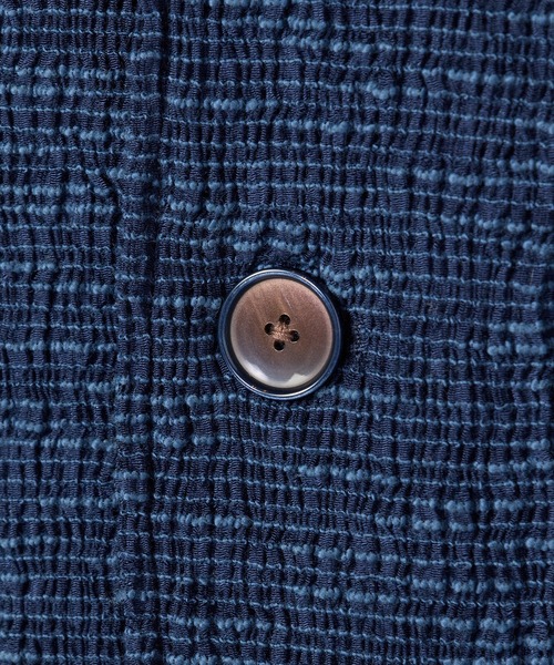 MEN'S BIGI(メンズビギ)の「スラブカールマイヤー 2Bジャケット(テーラードジャケット・メンズ・ネイビー/ブラック・01/02/03/04)」の5枚目の写真